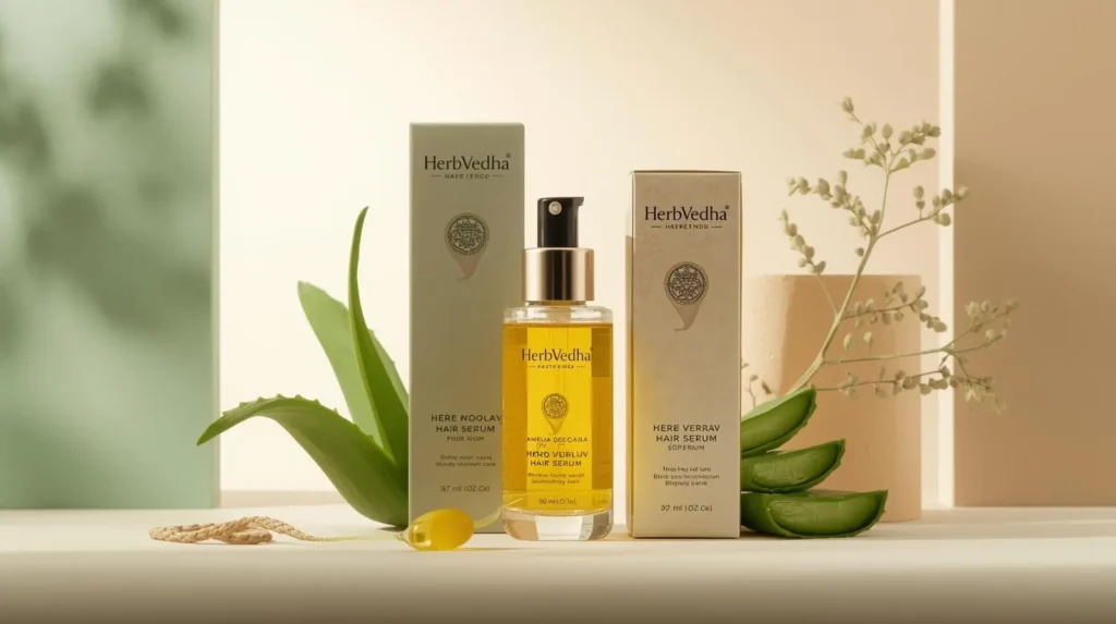 herbvedha hair serum