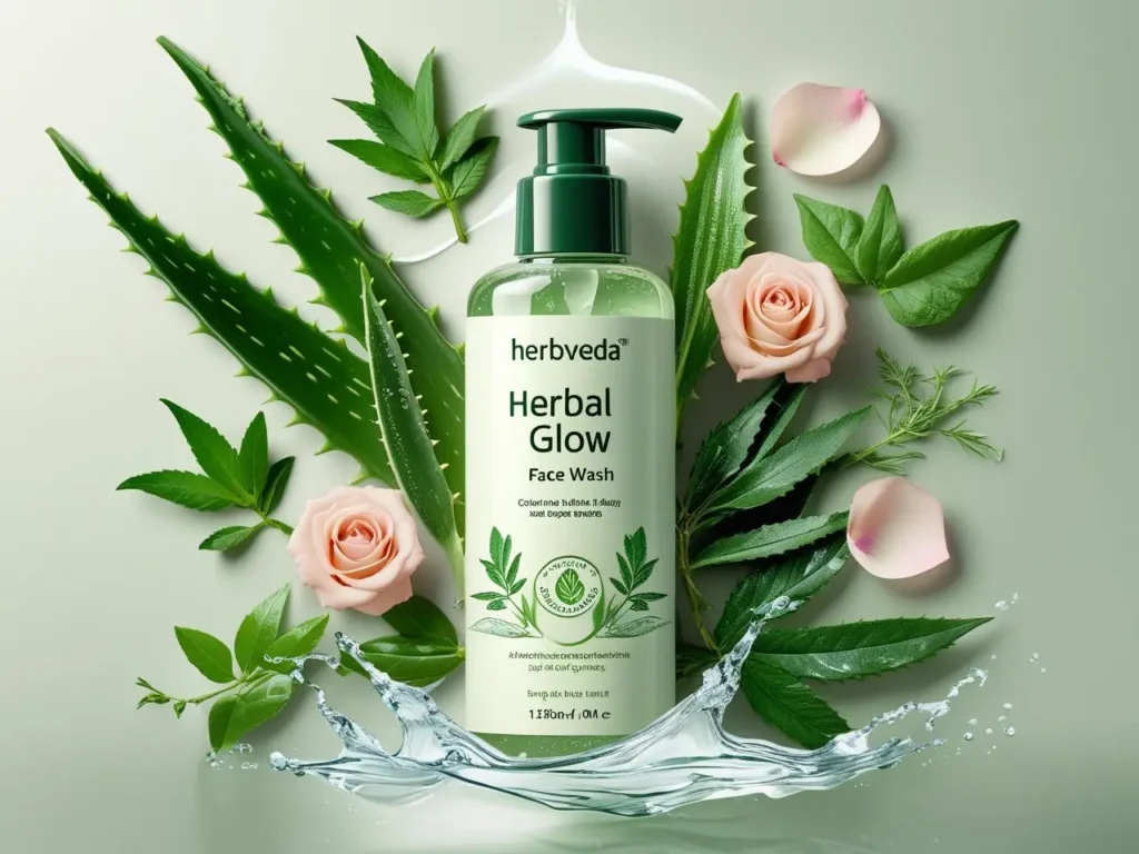 Herbvedha Herbal Glow Face Wash​