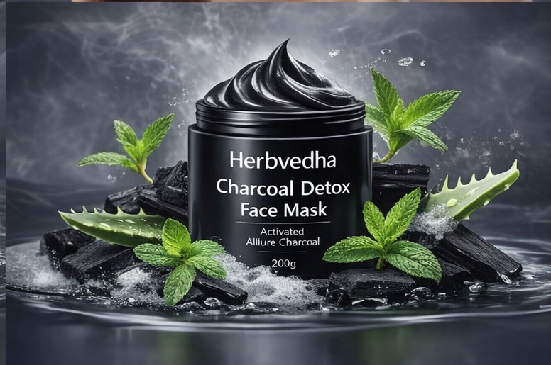 Herbvedha Charcoal Detox Face Mask